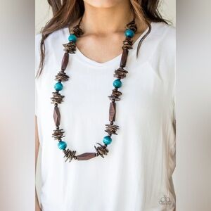 ❤️‍🔥5/$25❤️‍🔥 Cozumel Coast Blue Necklace